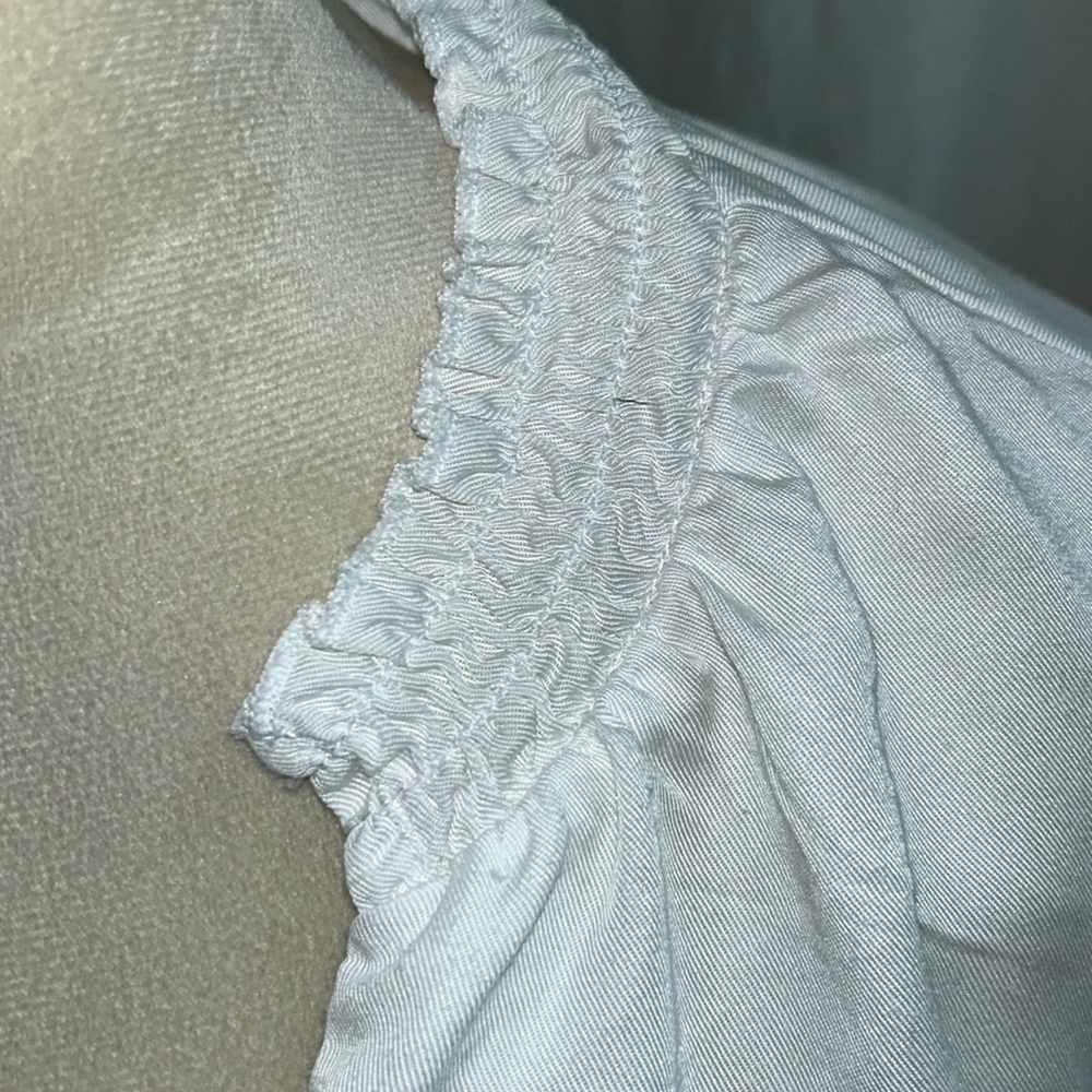 White House/Black Market: White, Tie Blouse: Size Small - Picture 6 of 9